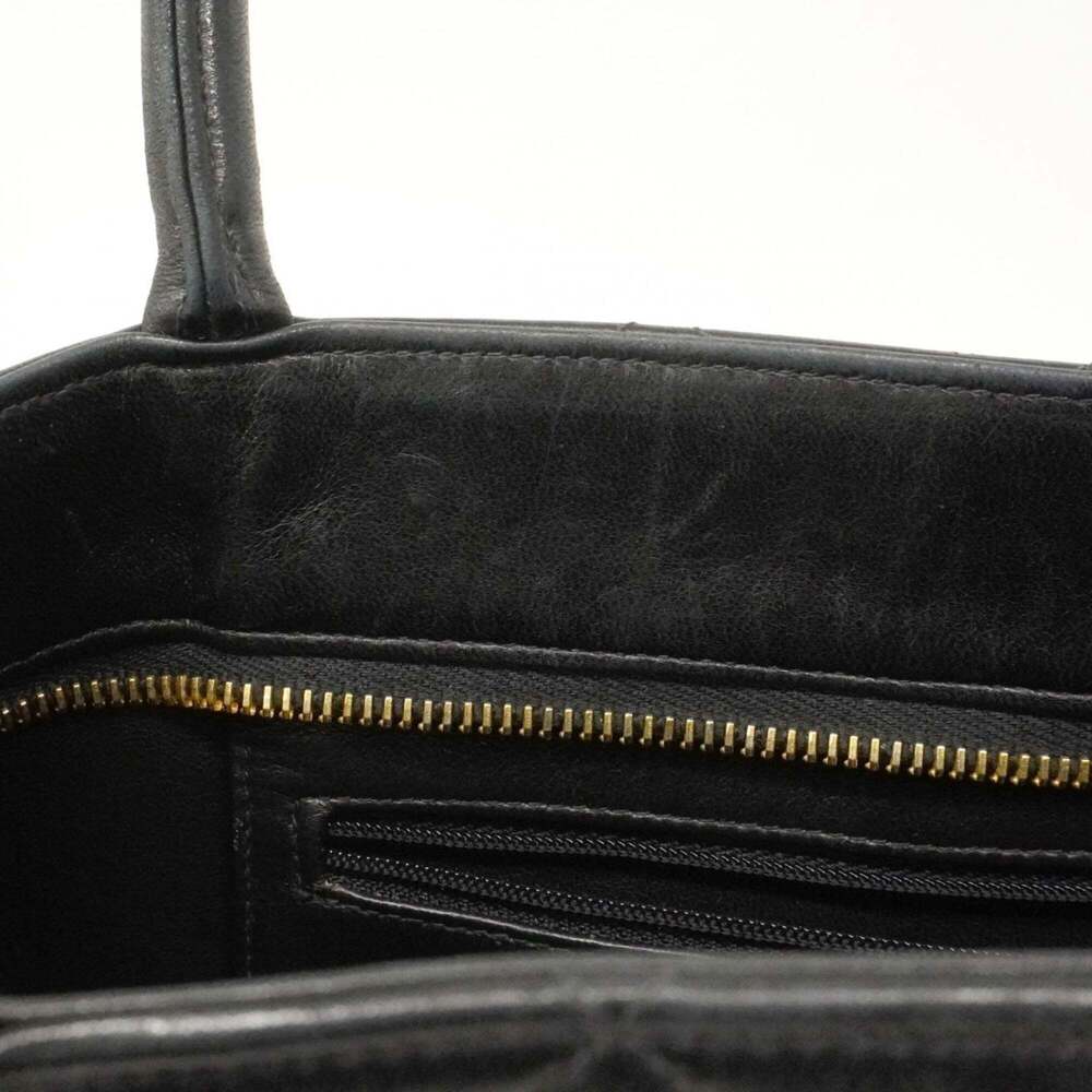 CHANEL Black Lambskin Leather Reissue Tote Bag - Picture 6 of 15